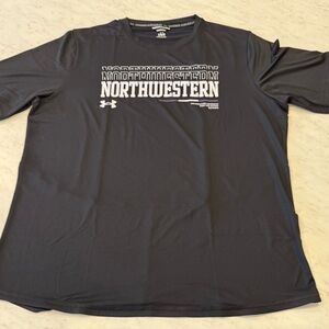Under Armour Men's Black Northwestern Shirt